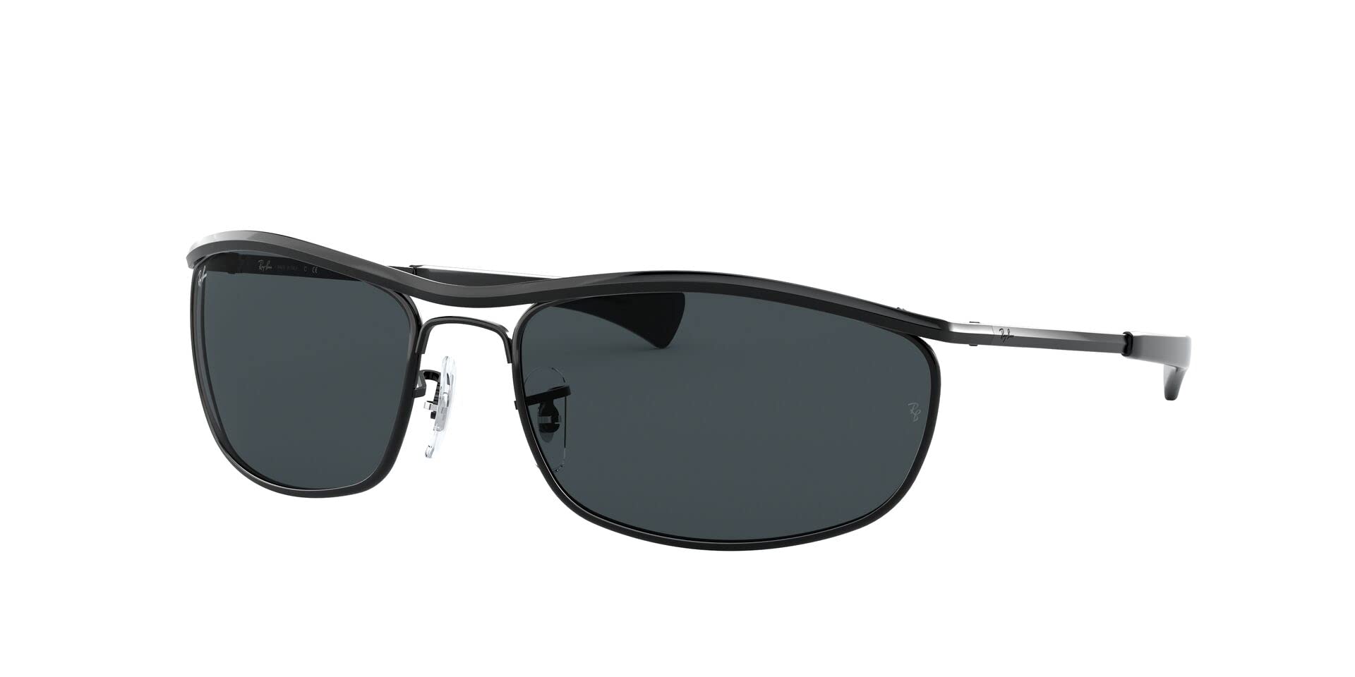 Ray-Ban Olympian I Deluxe RB3119M-002/R5 Glasses, Black, 62 Unisex Adult