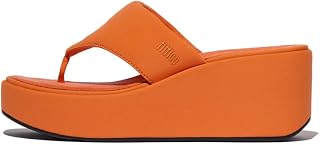 Fitflop Platfforms Toepost Womens Wedge Sandals in Black