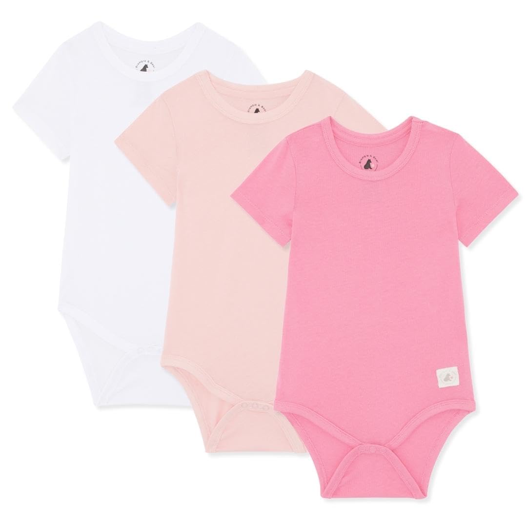 Bramble & Bear Confezione Da 3/6 Gilet Per Neonati A Maniche Corte Vests Neonato