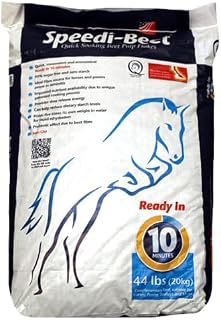 British Horse Feeds Speedi-Beet Feed - 44 Pounds 95% Sugar Free & Low Starch Horse Treats - Beet Pulp - Best Weight Gain Supplement - Treats for Horses Prone to Laminitis