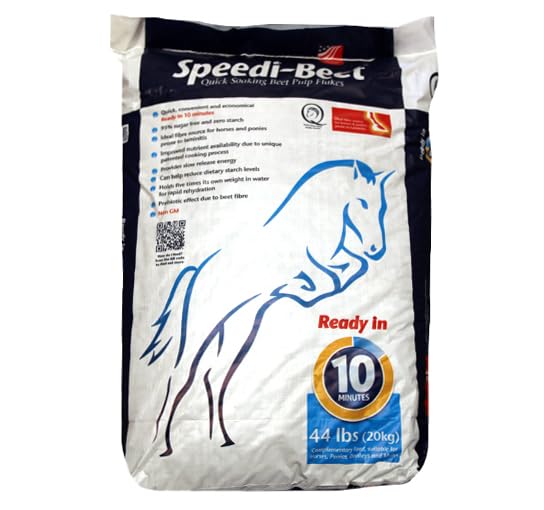British Horse Feeds Speedi-Beet Feed - 44 Pounds 95% Sugar Free & Low Starch Hor