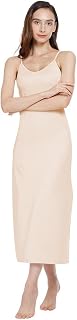 MANCYFIT Long Slips for Under Dresses Full Length Adjustable Spaghetti Strap Nightgown