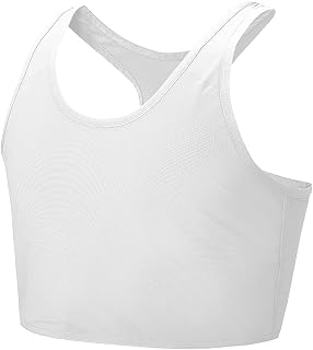 Idtswch Bust Binder for Transgender Binder Minus Half FTM Chest Binder Bra Compression