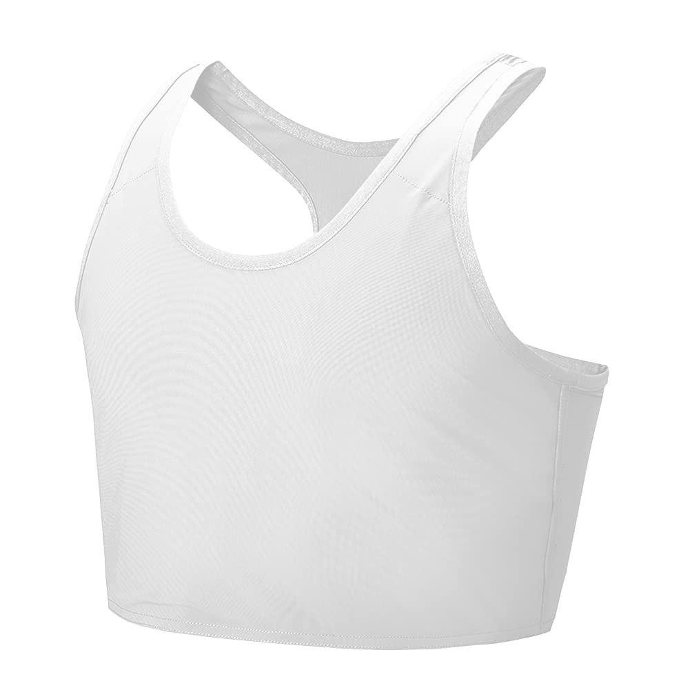 Idtswch Bust Binder for Transgender Binder Minus Half FTM Chest Binder Bra Compr