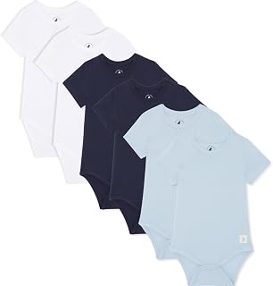 Bramble & Bear Confezione Da 3/6 Gilet Per Neonati A Maniche Corte Vests Neonato Unisex (Pacco da 6)