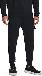 Under Armour Men's Rival Fleece Cargo Jogger Pants - Rival Fleece Cargo Joggers