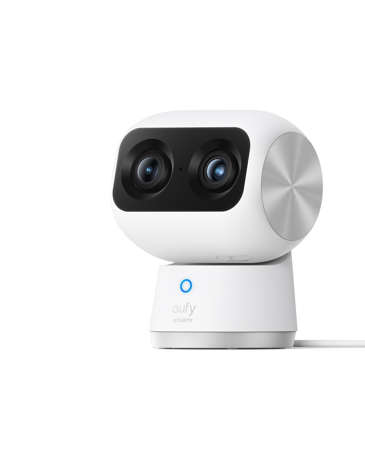 eufy Security 4K Indoor Cam S350, No Subscription, Dual Cameras, 8× Zoom | 360° 