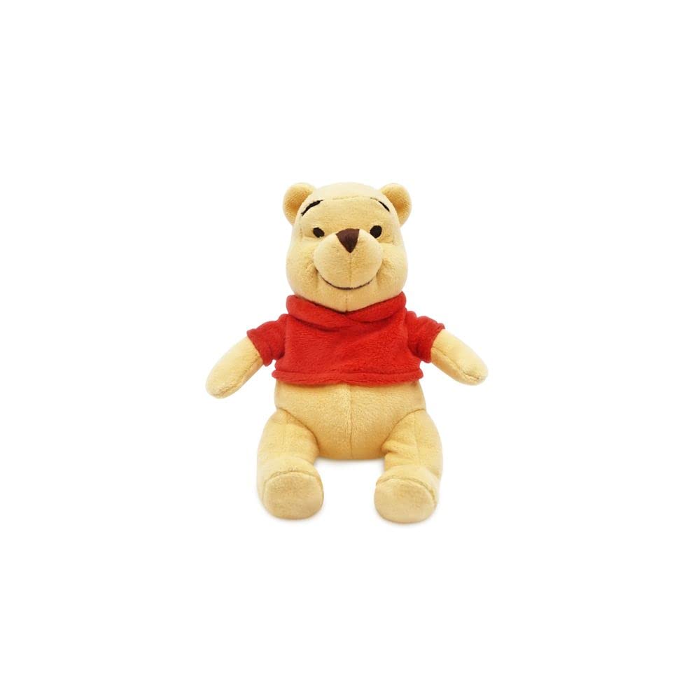 DISNEY STORE Official Mini Bean Bag Plushies - Pooh | Disney Gifts, Cute Stuffed