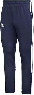 adidas Mens Under The Lights Casual Warm Up Pants Unlined, Navy Blue/White