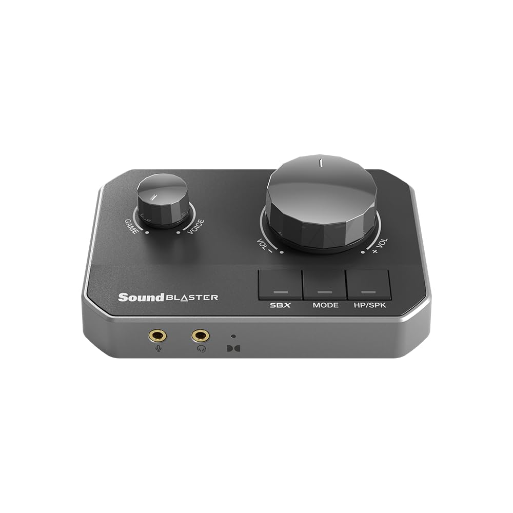 Sound Blaster G8, USB Dual DAC & Headphone AMP, High-Res Audio | High-performanc
