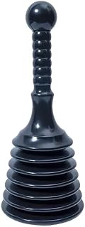 Toilet Plunger Unblocker for Drains and Sinks Powerful Quick & Effective PVC Sink Plungers for Unblocking Toilet & Drain Plunger Tool for Kitchen, Bathroom & Shower