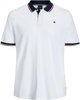Jack & Jones Jprwinblu Polo SS PS da Uomo