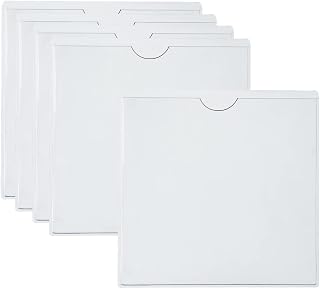 Guagua Square Permit Holders Parking Permit Holder Pack of 2, 10.5 x 10.5cm | Card Holder