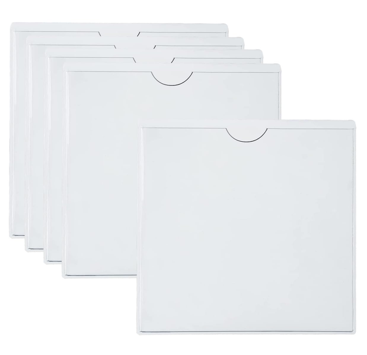 Guagua Square Permit Holders Parking Permit Holder Pack of 2, 10.5 x 10.5cm | Ca
