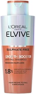 L'Oreal Paris Elvive Growth Booster Shampoo with Aminexil Niacinamide 200ml