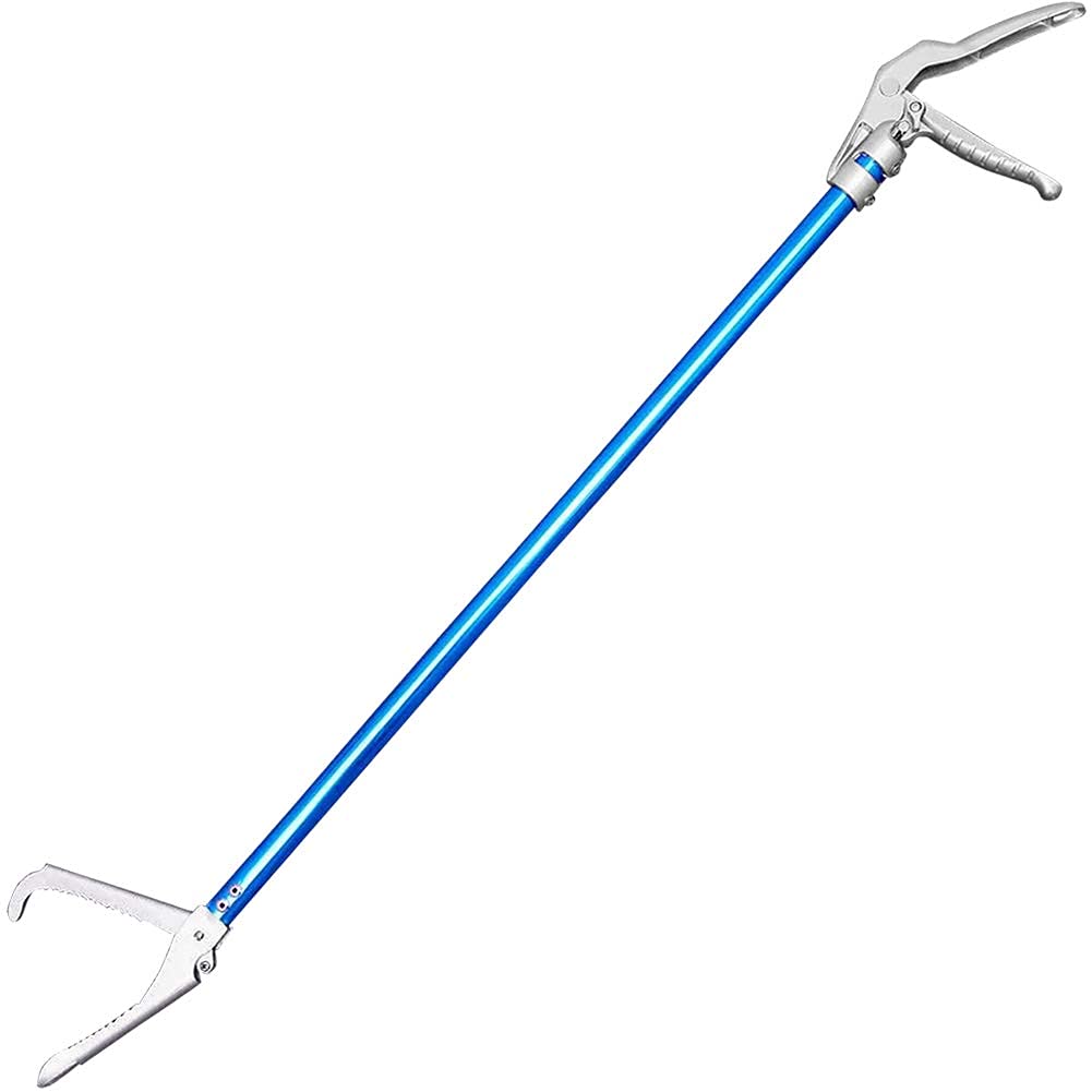 Ouronehome 47-inch Snake Tongs Snake Catcher Grabber Tool Aluminum Alloy Reptile