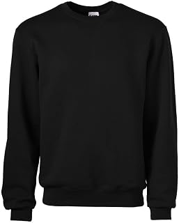 Soffe Men's Classic Midweight Fleece Crew Sweatshirt