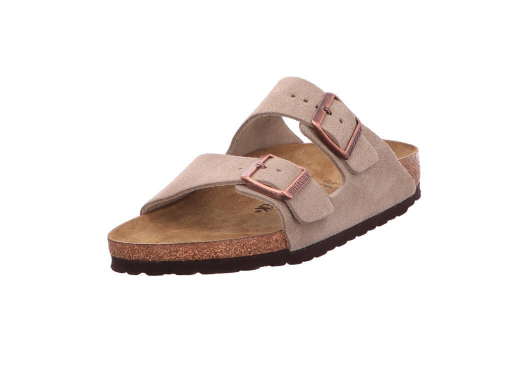 Birkenstock Arizona SFB Mules/Clogs Women Gold Mules Shoes
