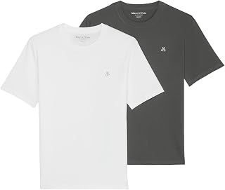 Marc OPolo Men's Organic Cotton T-Shirt with Round Neck