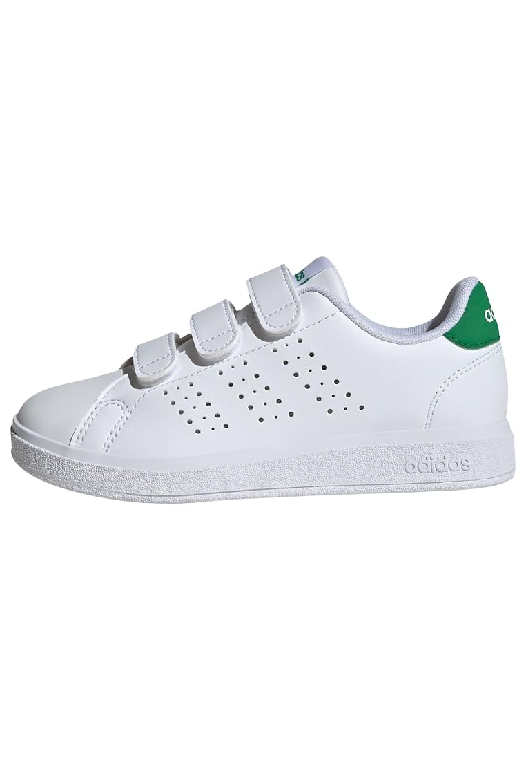 adidas Unisex - Children and Youth Advantage Base 2.0 Children Shoes, Cloud Whit