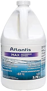 Atlantis High Density Antifreeze MAX with a Corrosion Inhibitor for Swimming Pools 1x3.78 Liter Bottles