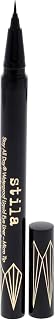 Stila All Day Waterproof Liquid Eye Liner, Easy To Use Eyeliner Pen, Smudge and Transfer Proof, Liner Stays On All Day and Night, Goes On Smoothly Without Skipping, Smudging or Pulling - Micro Tip