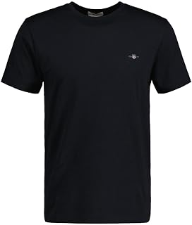 GANT Camiseta Slim Shield SS Camiseta Hombre (Pack de 1)