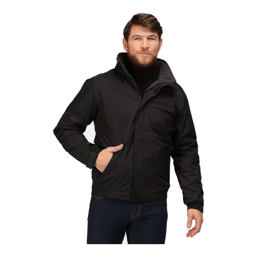 Regatta Dover Women's Waterproof Bomber Jacket with Concealed Hood and Fleece In