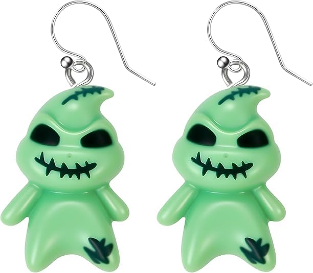 DAYANEY Halloween Earrings for Women Cute Spooky Ghost Earrings Studs | Cute Gho