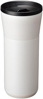 京セラ 真空断熱タンブラー フタ付 内面セラミック加工 結露しない 保温保冷 CERAMUG セラマグ 500ml ホワイト CTB-L50WH-AZ