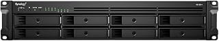 Synology RackStation RS1221+ - NAS server - 8 bays - rack-mountable - SATA 6Gb/s - RAID 0, 1, 5, 6, 10, JBOD - RAM 4 GB - Gigabit Ethernet - iSCSI - 2U