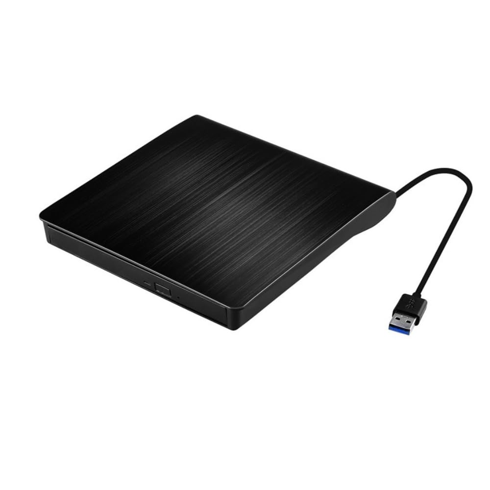 Vlio External CD DVD Drive, USB 3.0 Portable Slim CD DVD Drive Player Burner Wri