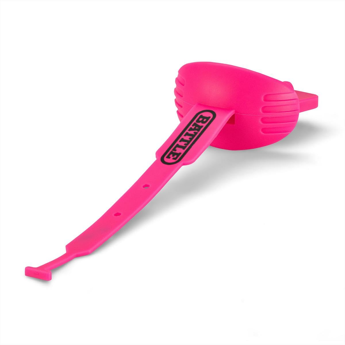Battle Speed Football Mouthguard with Strap, Neon Pink | Maximum protection for 