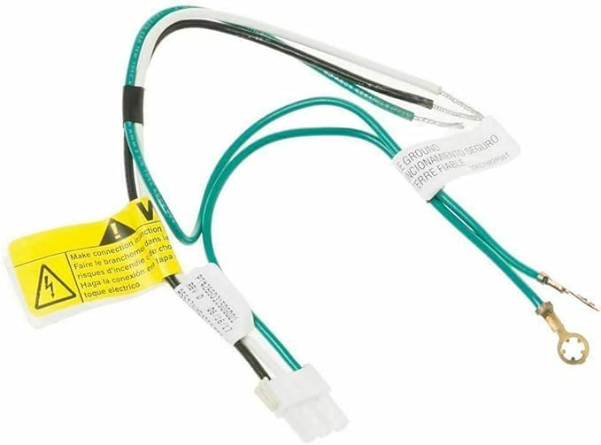 WD21X23559 Dishwasher Jumper Harness Replacement for GE Models, Black, Fits WD21