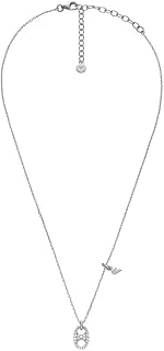 Emporio Armani Women's Sterling Silver lobster clasp closure necklace