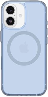 OtterBox Symmetry Clear MagSafe Cover for iPhone 17, Blue