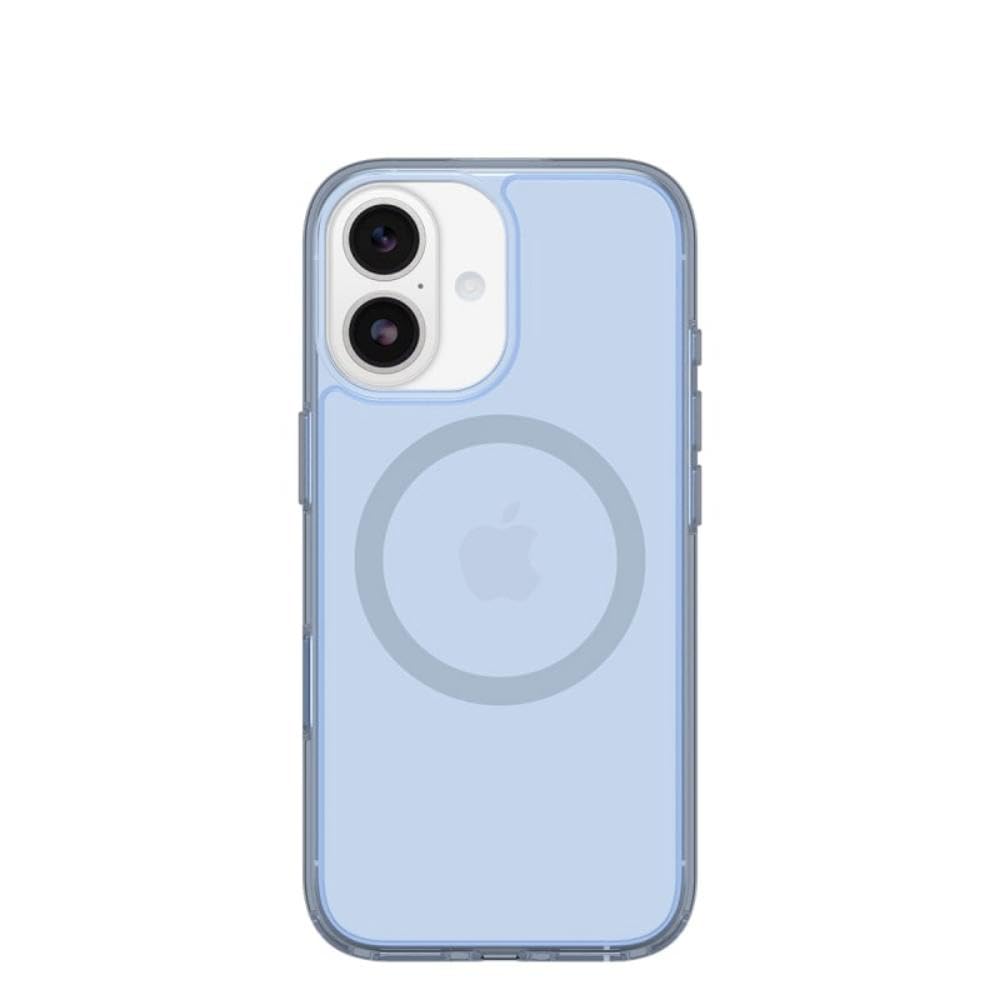OtterBox Symmetry Clear MagSafe Cover for iPhone 17, Blue