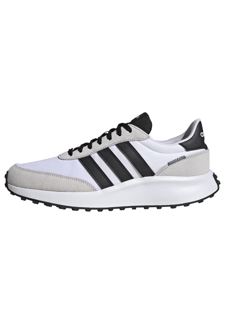 adidas Men's Run 70s Lifestyle Running Shoes, Cloud White / Core Black / Dash Gr