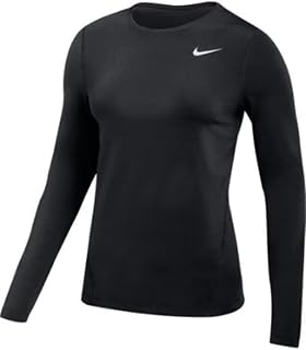 Nike Womens Pro All Over Dri-Fit Long Sleeve Mesh Top
