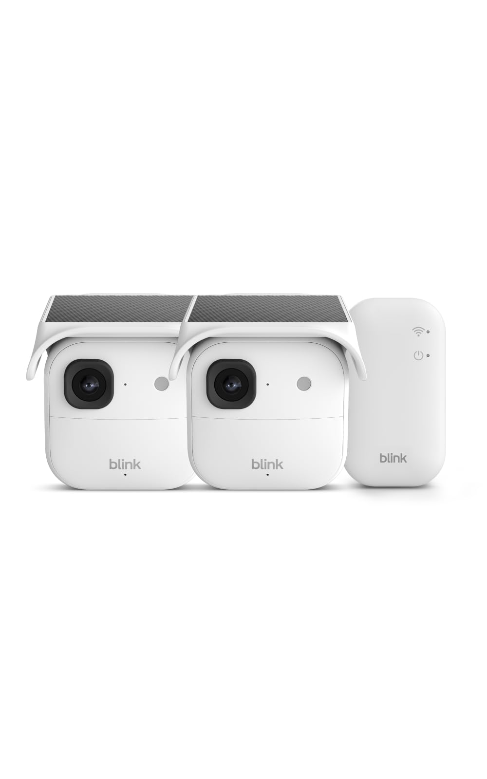Blink Solaris 2K+ (newest model) — Solar-powered battery smart security camera, 