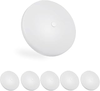 5CCT LED RV Dome Ceiling Lights,DC 12V Puck Light 5W,4.5 Inch 6Pack | On/Off Switch, Surface Mount Interior, for Slim Motorhome, Trailer, Boat, Camper Lighting, 2700K/3000K/3500K/4000K/5000K