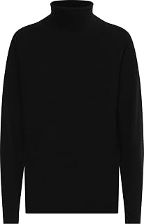 Calvin Klein Men's Turtle K10K110420 Turtleneck Superior Wool Sweater, Calvin Navy