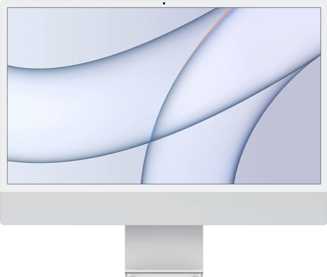 2021 Apple iMac with Apple M1 Chip with 8-core CPU (24-inch, 8GB RAM, 256GB SSD 