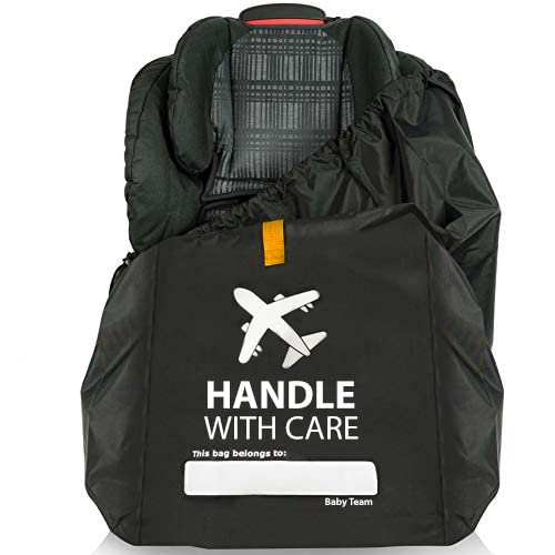 Durable Car Seat Bag for Airplane - Standard Gate Check Cover, Travel Bag