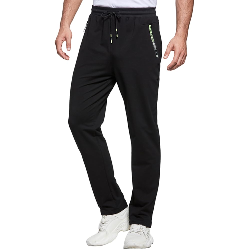 ZOXOZ Pantalones Deportivos Pantalones Hombre Casual Pantalones de Chándal Algod