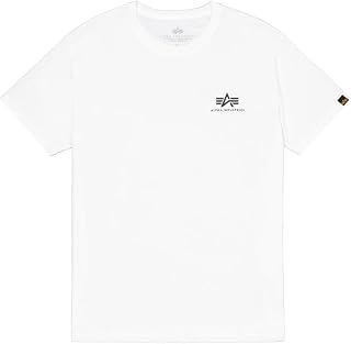 Alpha Industries Alpha Industries Basic T Shirt Small Logo for Men T-Shirt (Pack of 1)