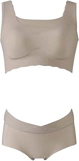 Wacoal MATERNITY GOCOCi Maternity and Postpartum Non-Wire Half Top, Comfortable to Wear, Less Stuffy, Large Size, Nursing Compatible, Sweat Absorbent and Quick Drying (Fabric) MMS747 Women's