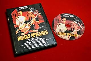 DEADLY SPYGAMES Cult Classic, BOND Spoof, Tippi Hedren, Troy Donahue DVD, Signed by Director/creator