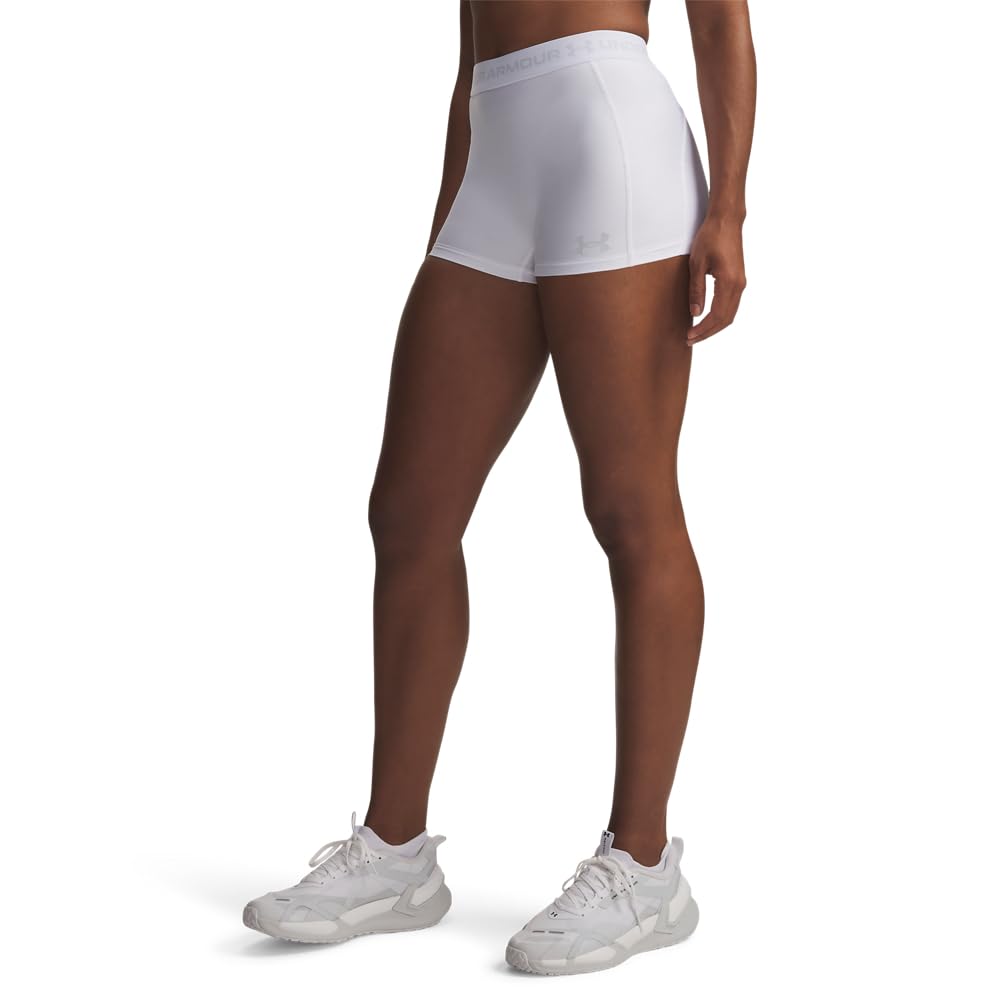 Under Armour Women's HeatGear Armour Shorty Shorts