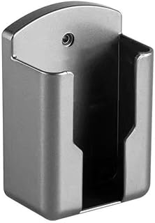 Charging Bracket Plastic Universal Space Saving Cell Phone Plug Holder Multifunctional Self-Adhesive Remote (Grey)